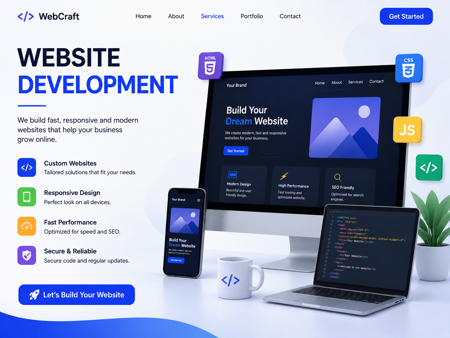 Website Development | Responsive & Modern Web Solutions
